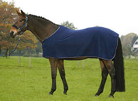 KANTRIE Abschwitzdecke aus Fleece Economic, navy